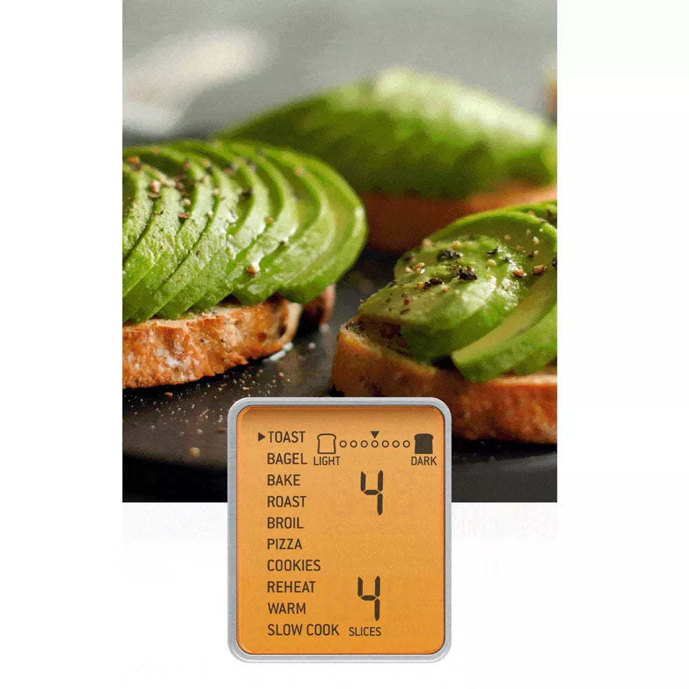 Breville 1800W Smart Toaster Oven Pro Stainless Steel - BOV845BSS: Convection Countertop Oven, Automatic Shut-Off