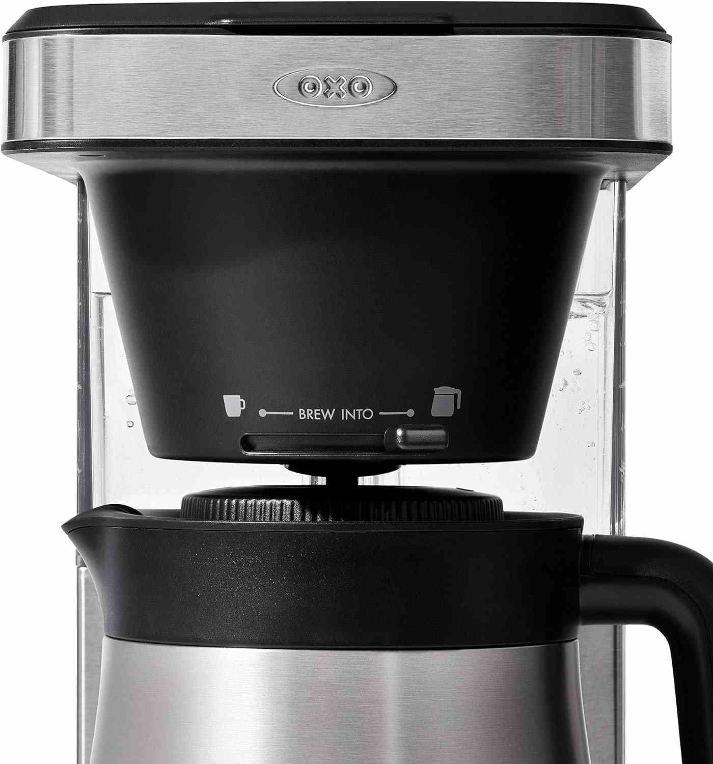 OXO Brew 8 Cup Coffee Maker stainless steel with thermal carafe and precision brewing technology