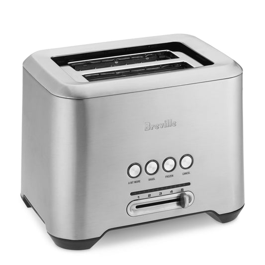 Breville BTA720XL Bit More 2-Slice Toaster, Brushed Stainless Steel