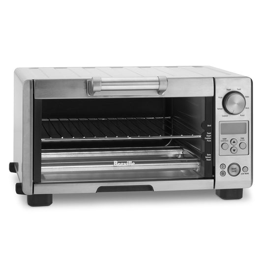Breville Mini Smart Toaster Oven, Brushed Stainless Steel, BOV450XL