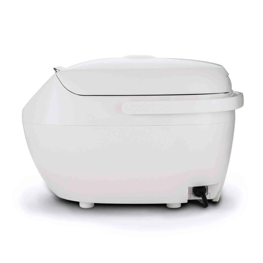 TIGER JBV-A10U 5.5-cup Micom rice cooker with syncro-cooking and food steamer basket