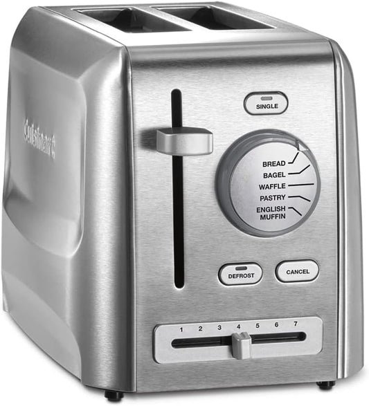 Cuisinart CPT-620 2-Slice Custom Select Toaster, Stainless Steel
