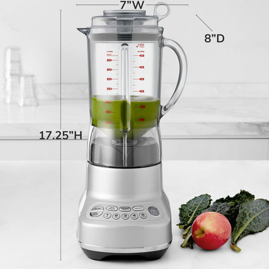 Breville Fresh and Furious Blender, Silver, BBL620SIL