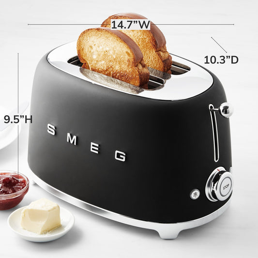SMEG 2 Slice Retro Toaster