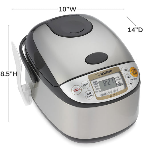 Zojirushi NS-TSC10 Micom Rice Cooker and Warmer 5.5 Cup