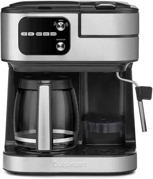 Cuisinart Coffee Maker Barista System 4-in-1 coffee machine with drip, single-serve, and Nespresso-compatible brewing options