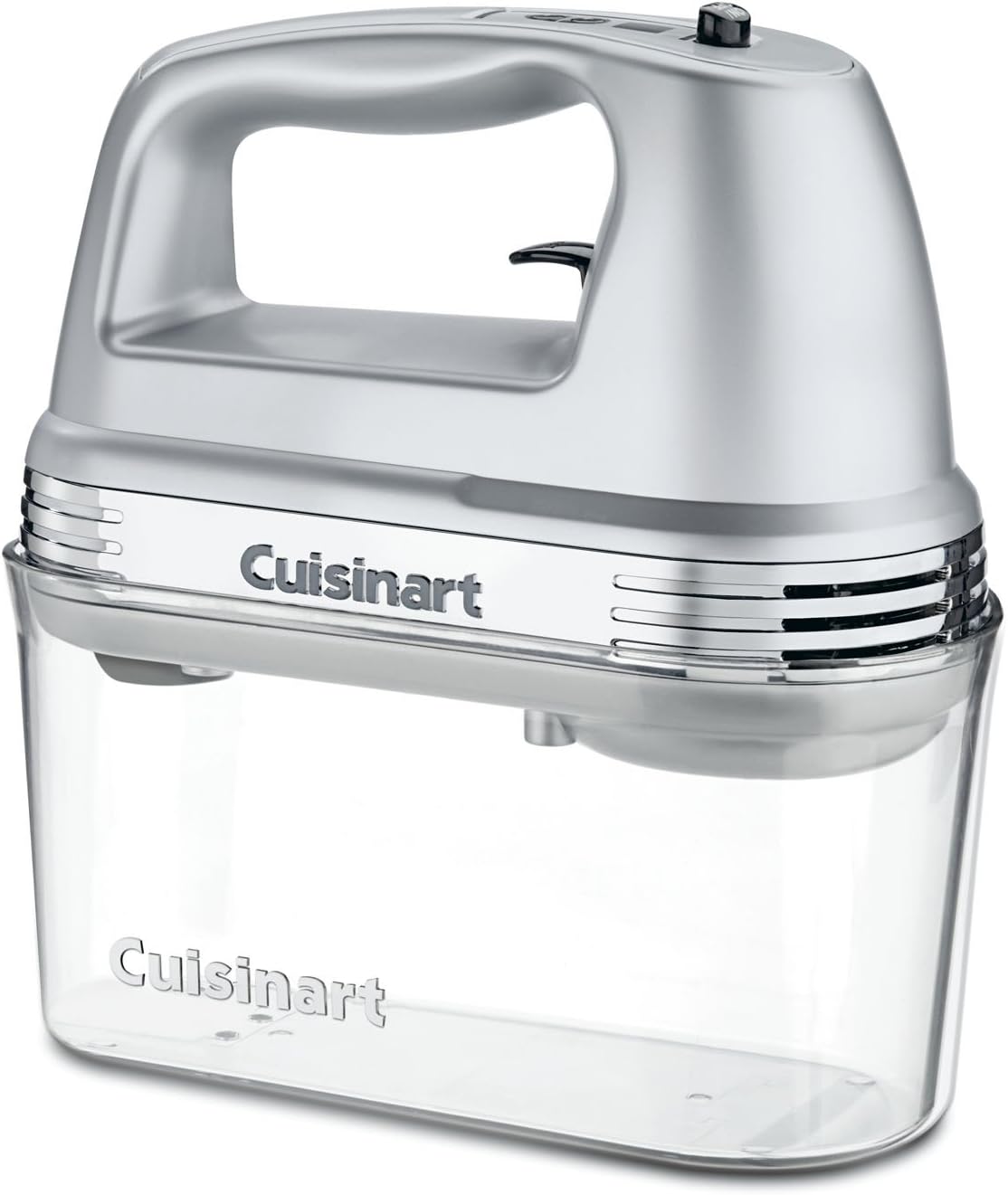 Cuisinart HM-90BCS Power Advantage Plus 9-Speed Handheld Mixer with Storage Case, Brushed Chrome