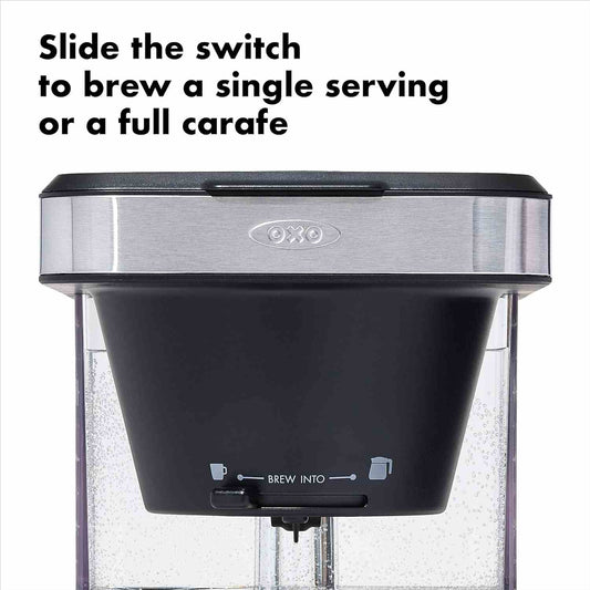 OXO Brew 8 Cup Coffee Maker stainless steel with thermal carafe and precision brew controls