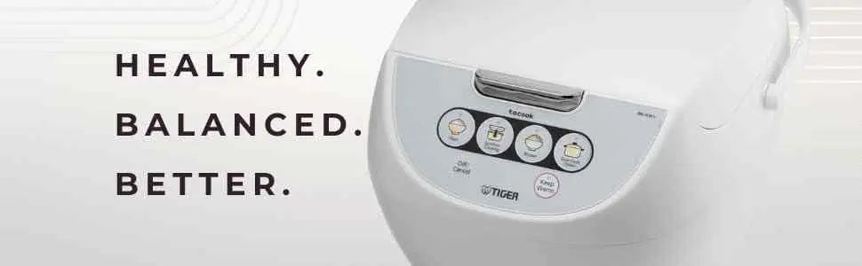 TIGER JBV-A10U 5.5-Cup Micom Rice Cooker with Synchro-Cooking and Food Steamer Basket