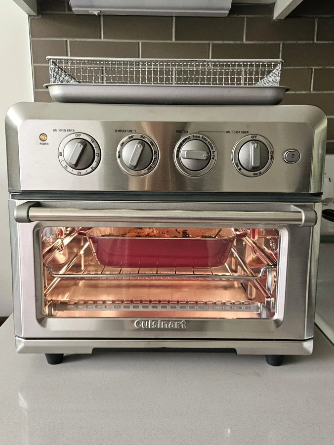 Cuisinart Air Fryer Toaster Oven 7-in-1, 1800W Stainless Steel CTOA-122NAS