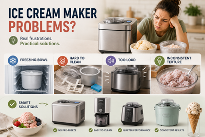 The Biggest Problems with Home Ice Cream Makers and How to Solve Them