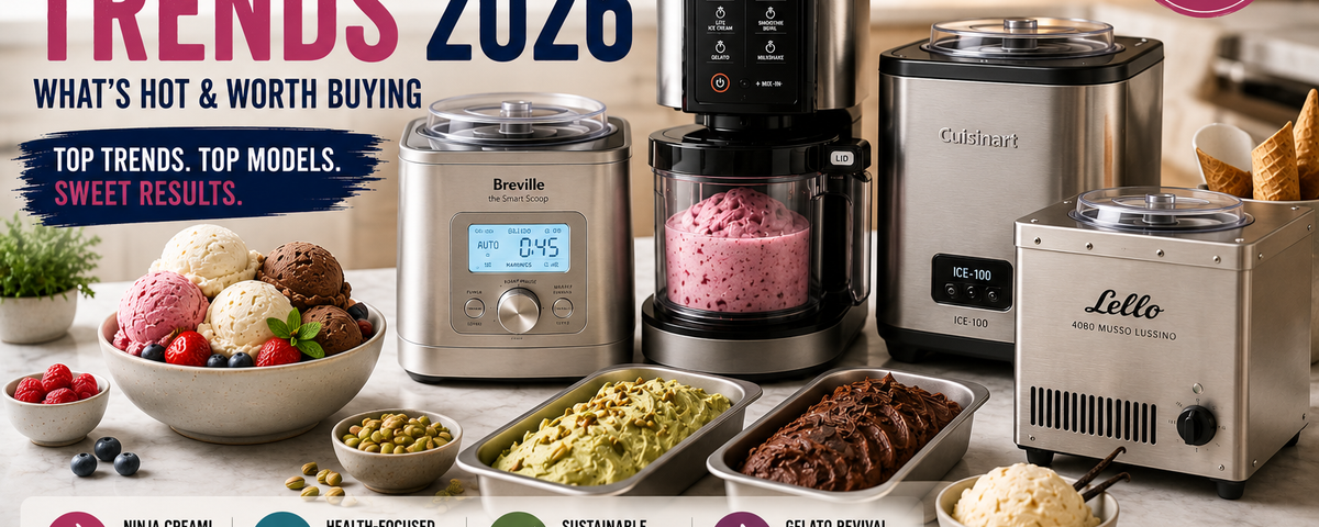 Ice Cream Maker Trends 2026: What’s Hot and What to Buy Next