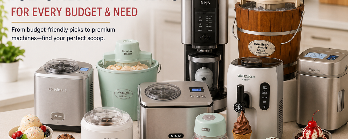 15 Best Ice Cream Makers for Home Use in 2026