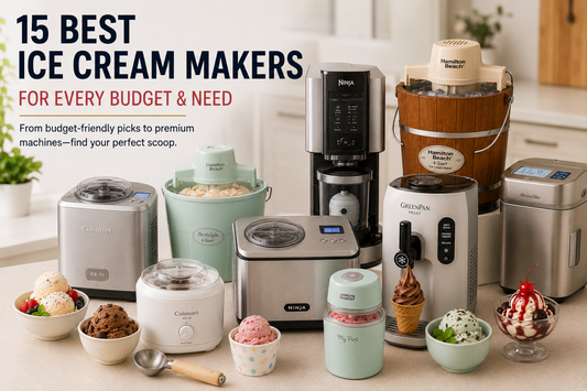15 Best Ice Cream Makers for Home Use in 2026