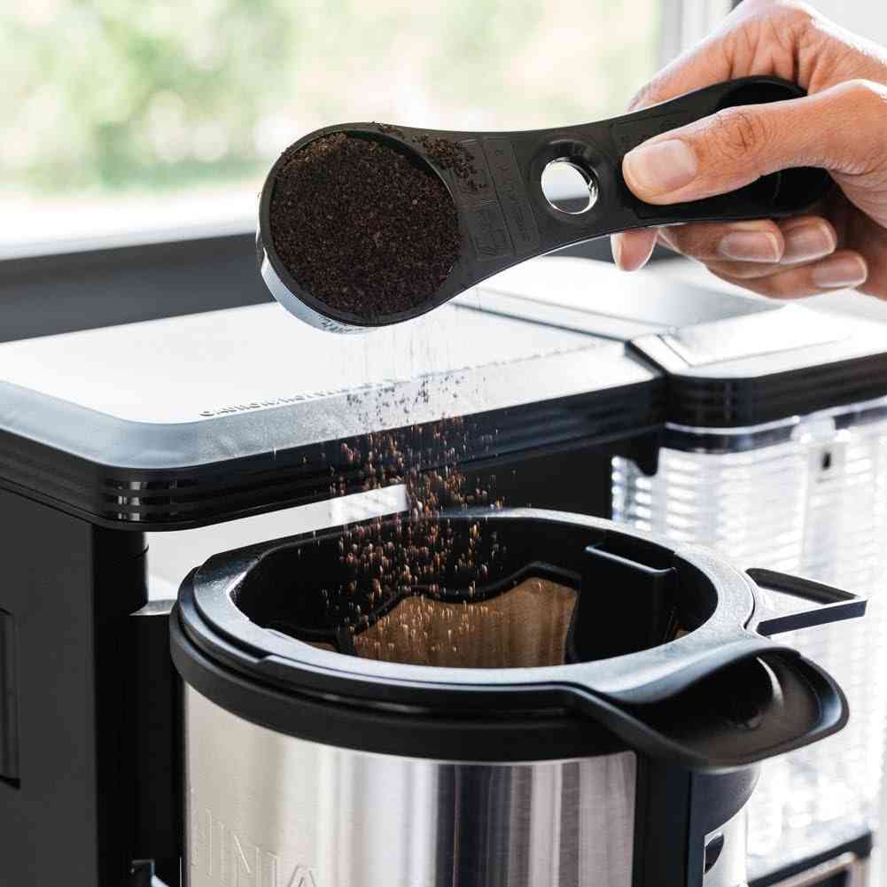 Ninja CM401 10-cup coffee maker with 4 brew styles and built-in frother for specialty coffee drinks