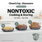 Ninja 6qt and 2.5qt Crispi Pro 6-in-1 Non-Toxic Glass Container Countertop Air Fryer