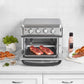 Cuisinart Air Fryer Toaster Oven 7-in-1 stainless steel countertop appliance with air fryer basket and oven rack