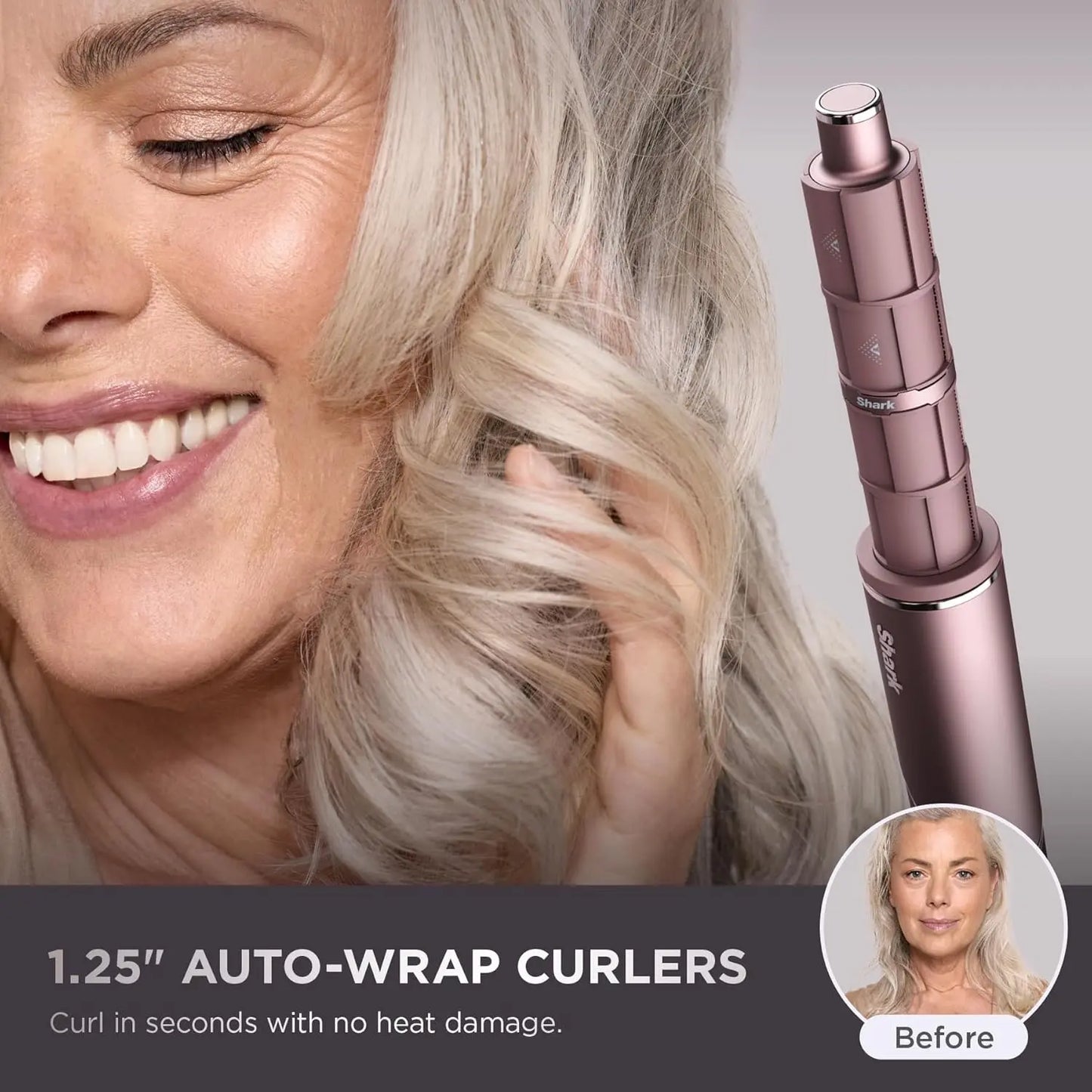 FlexFusion Air and Ceramic System hair straightener with no heat damage styling for wet and dry hair