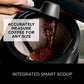 Ninja CM401 10-cup coffee maker with 4 brew styles, built-in frother, and removable water reservoir