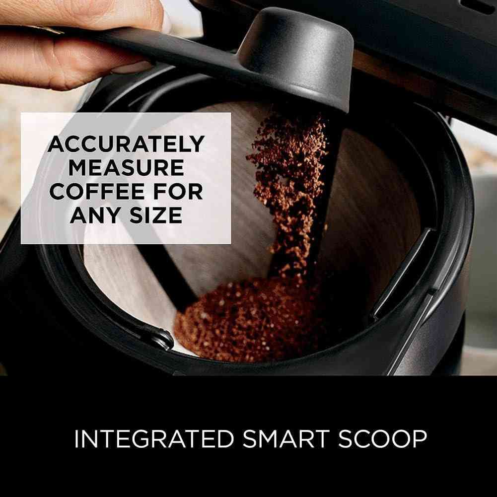 Ninja CM401 10-cup coffee maker with 4 brew styles, built-in frother, and removable water reservoir
