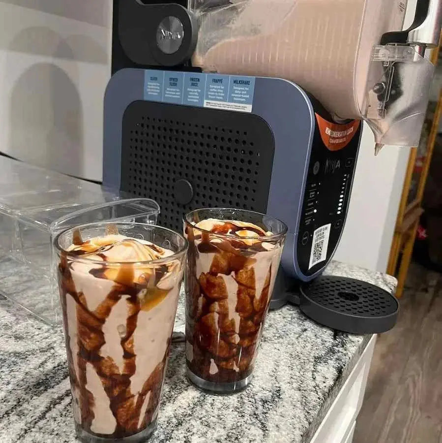 Ninja SLUSHi 88oz professional frozen drink maker with 5 preset programs and RapidChill Technology for smooth slush drinks
