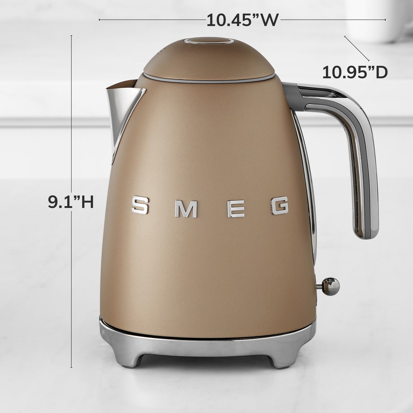 SMEG Electric Kettle 3D Logo