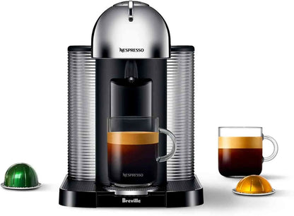 Nespresso Vertuo coffee and espresso maker by Breville with Centrifusion technology brewing capsules automatically