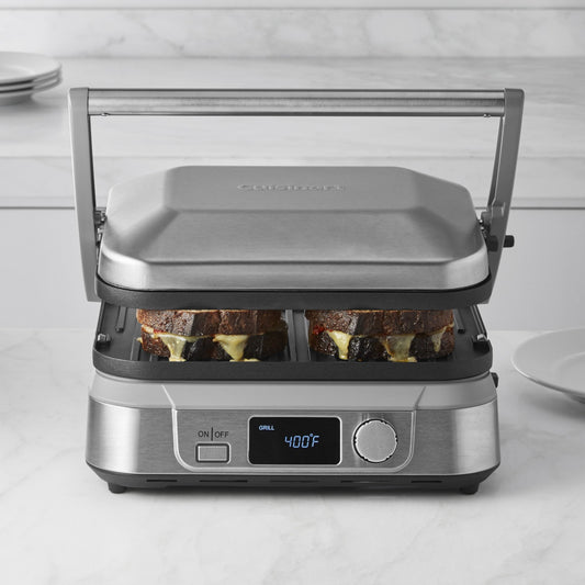 Cuisinart GR-5BWS Electric Griddler FIVE 5-in-1 Functions