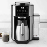De'Longhi TrueBrew automatic coffee maker with thermal carafe and Bean Extract technology brewing fresh coffee
