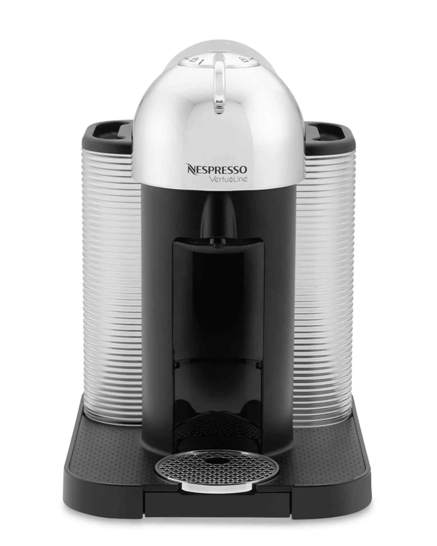Nespresso Vertuo coffee and espresso maker by Breville with Centrifusion technology brewing coffee and espresso from VertuoLine capsules