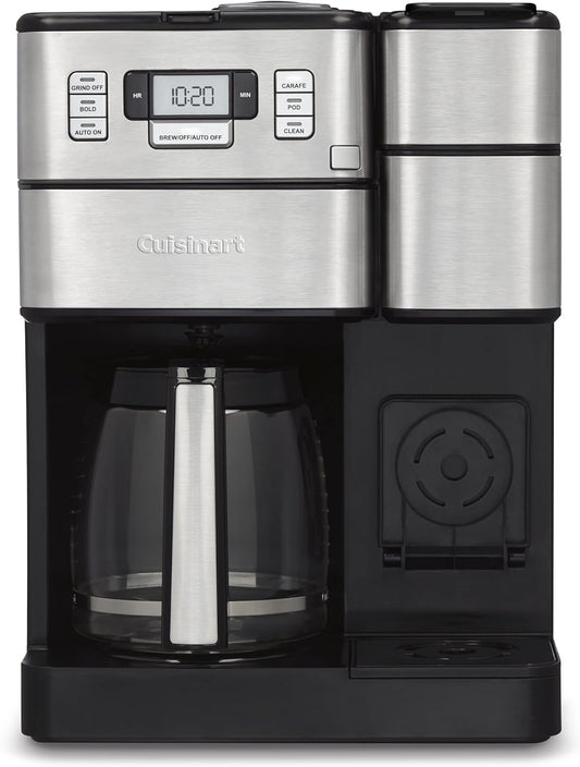 Cuisinart SS-GB1 Coffee Center Grind and Brew Plus, Built-in Coffee Grinder, Coffeemaker