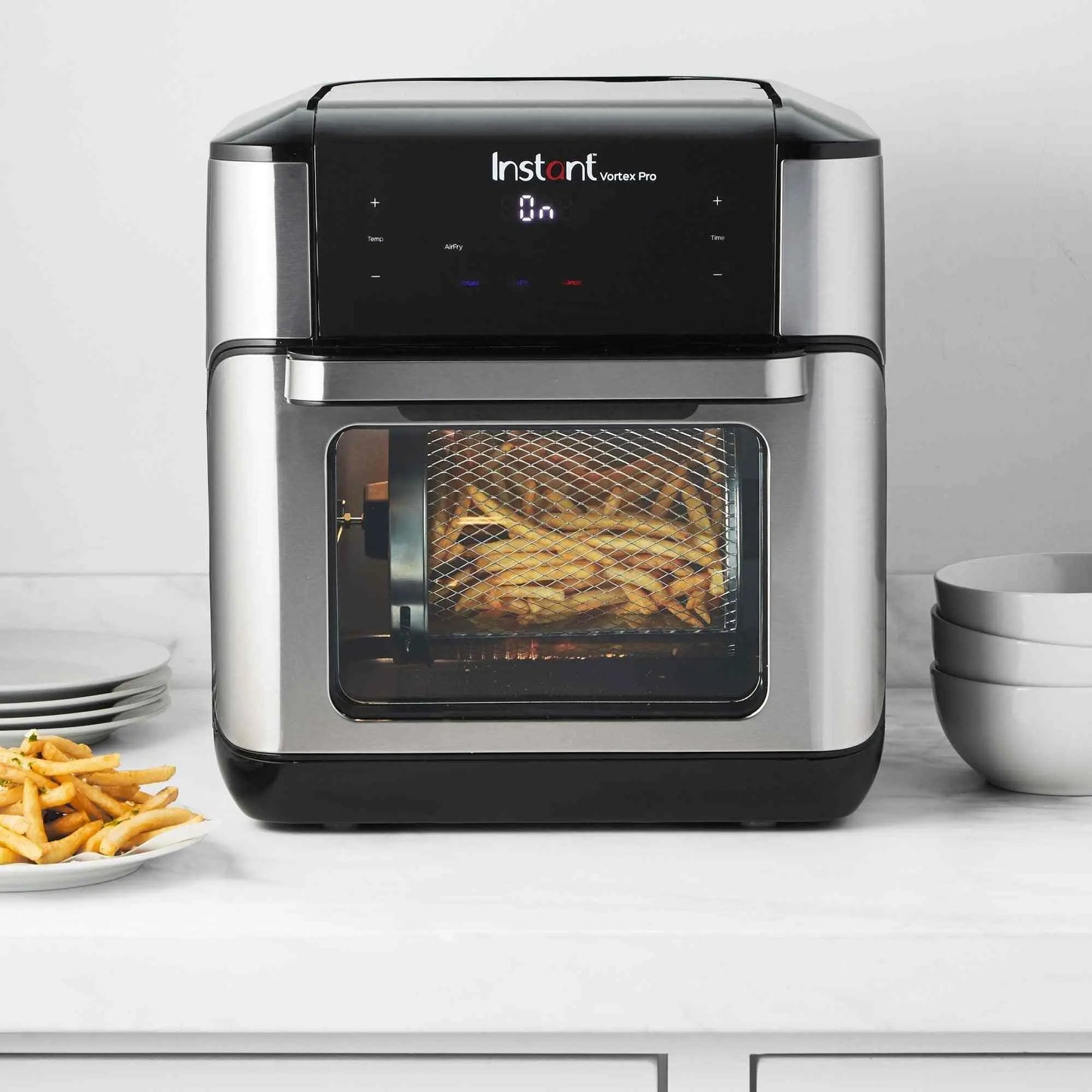 Instant Pot Vortex Pro 10QT ClearCook air fryer oven with 9-in-1 functions and EvenCrisp technology