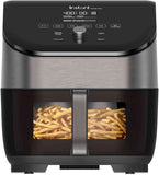 Instant Vortex Plus 6QT Air Fryer with ClearView window and OdorErase filters, 6-in-1 cooking functions, touchscreen controls, and dishwasher-safe parts