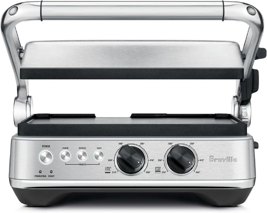 Breville BGR700BSS the Sear and Press Countertop Electric Grill