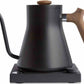 Fellow Stagg EKG electric gooseneck kettle with precise pour spout and temperature control for pour-over coffee and tea