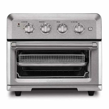 Cuisinart Air Fryer Toaster Oven 7-in-1 stainless steel countertop appliance with air frying and baking functions