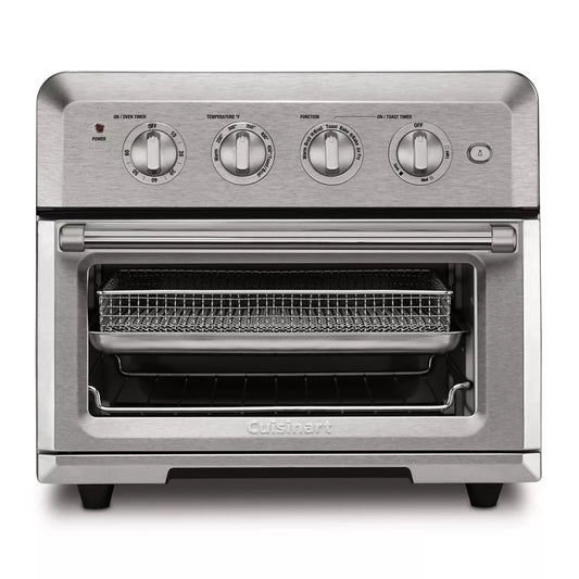 Cuisinart Air Fryer Toaster Oven 7-in-1, 1800W Stainless Steel CTOA-122NAS