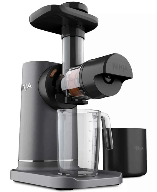 Ninja NeverClog Cold Press Juicer, Powerful Slow Juicer, Total Pulp Control, Easy to Clean, Compact - JC151 Ninja