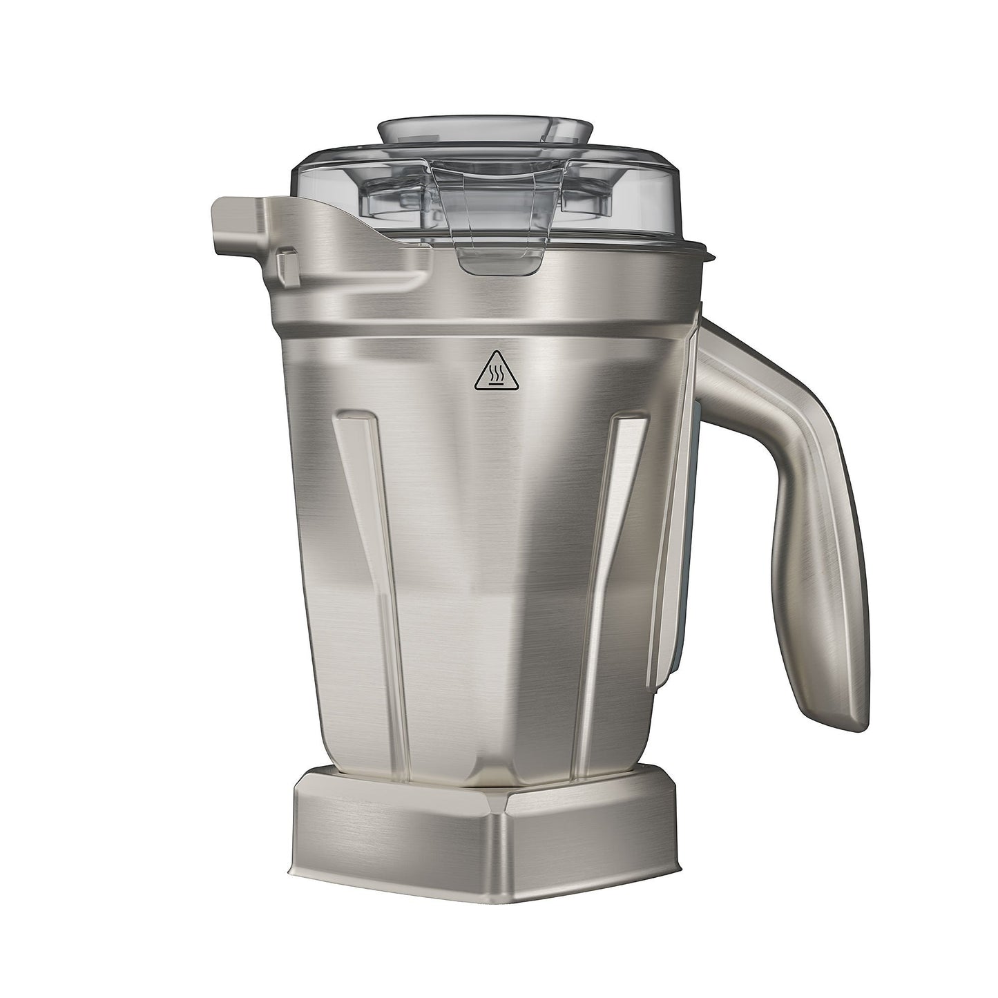 Vitamix Stainless Steel 48oz Container: BPA-Free Dishwasher-Safe Blender Accessory, Silver, 2-Piece Set
