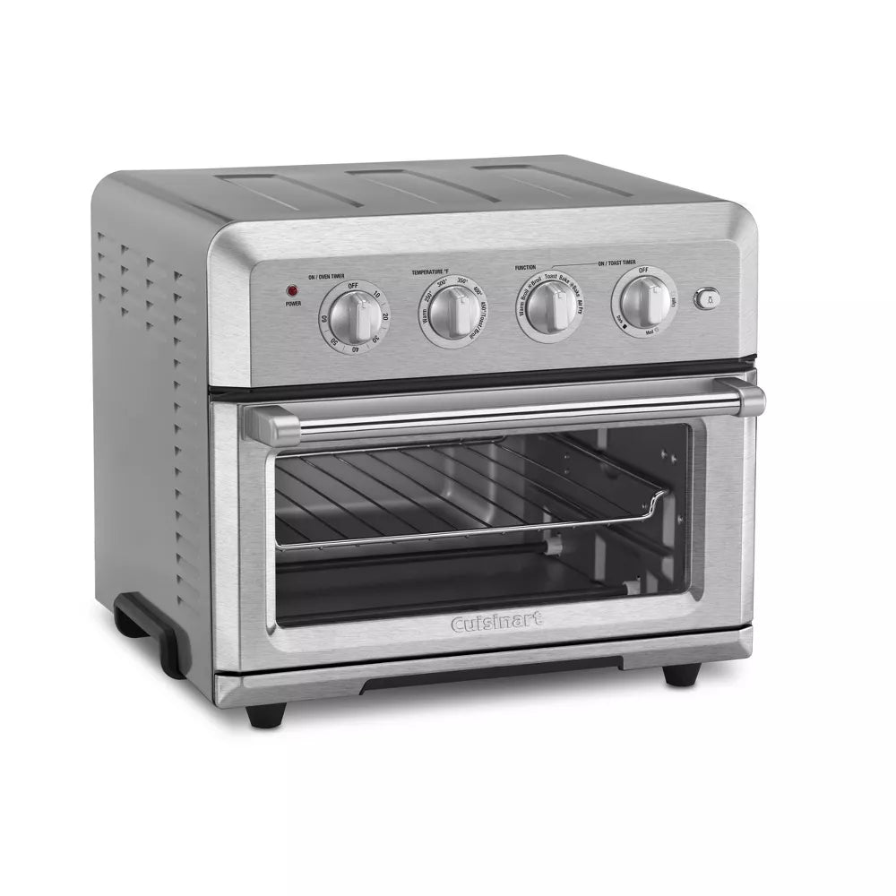 Cuisinart Air Fryer Toaster Oven 7-in-1, 1800W Stainless Steel CTOA-122NAS