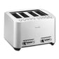 Breville 4-Slice BTA840XL Die-Cast Smart Toaster, Stainless Steel
