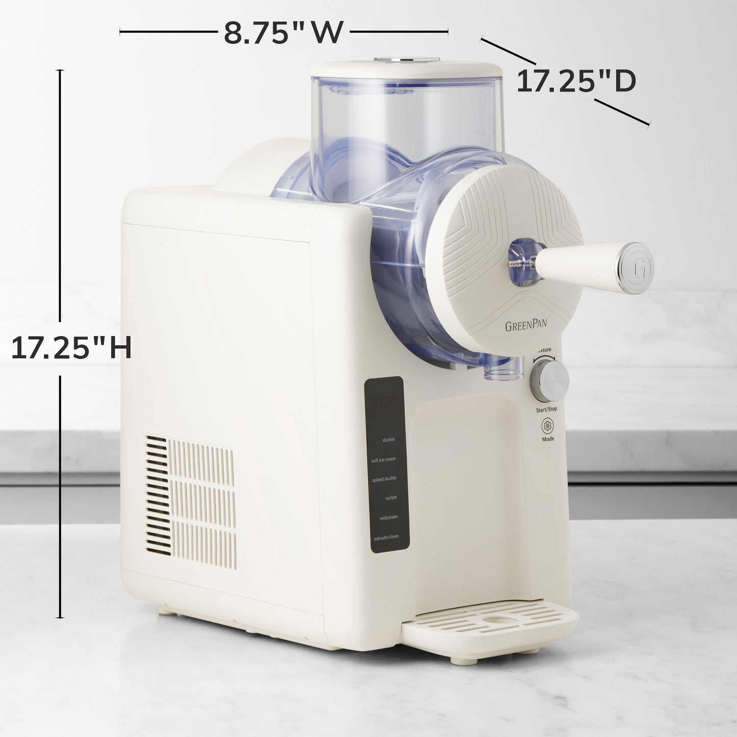 GreenPan Frost Ice Cream & Frozen Drink Maker