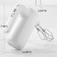 KitchenAid Cordless 7 Speed Hand Mixer KHMB732 with rechargeable battery and dishwasher-safe beaters