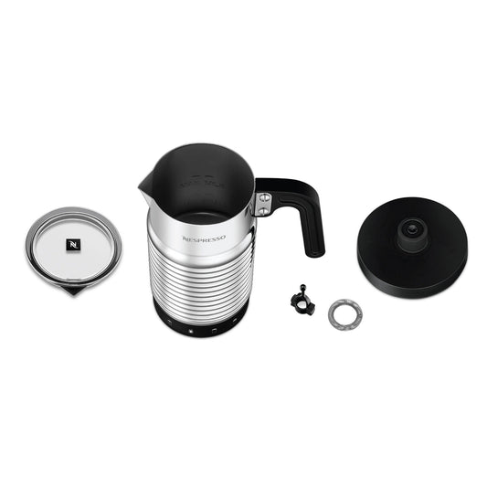 Nespresso Aeroccino 4 Milk Frother, Silver