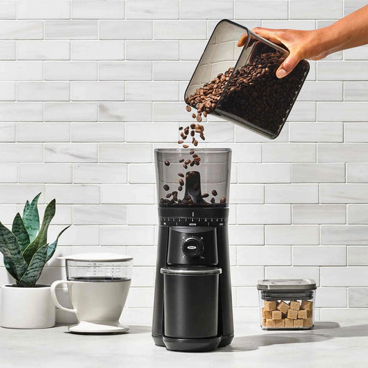 Cuisinart Perfectemp coffee maker with stainless steel burr grinder and 15 settings