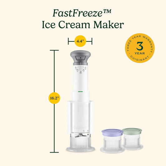 Cuisinart FastFreeze 5-in-1 Ice Cream, Sorbet, Milkshakes