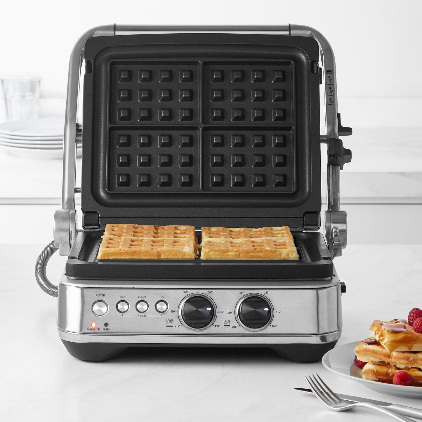 Breville BGR700BSS the Sear and Press Countertop Electric Grill