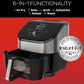 Instant Vortex Plus 6QT Air Fryer with ClearView window and OdorErase filters cooking chicken wings