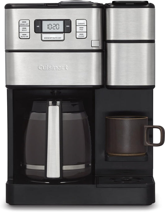 Cuisinart SS-GB1 Coffee Center Grind and Brew Plus, Built-in Coffee Grinder, Coffeemaker