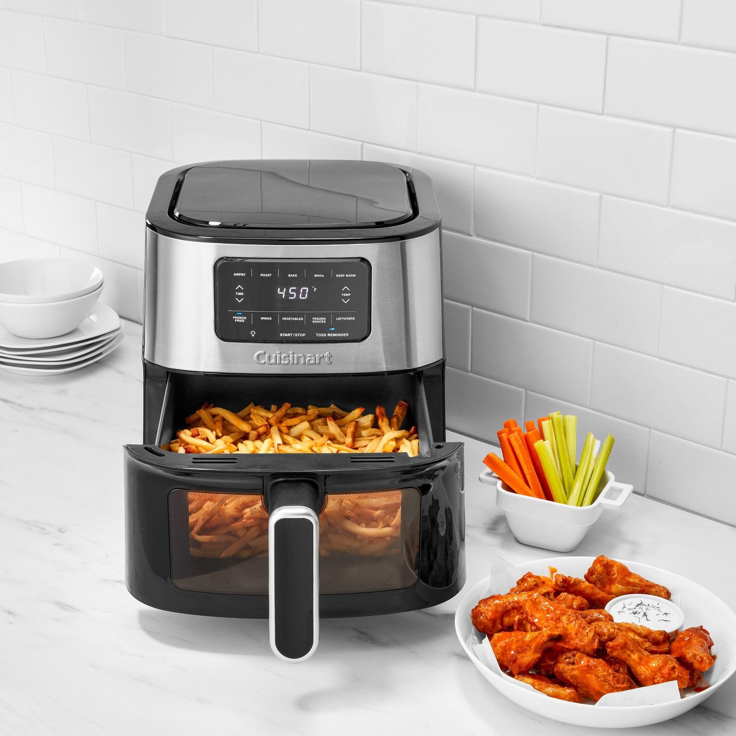 Cuisinart Airfryer, 6-Qt Basket Air Fryer Oven, AIR-200